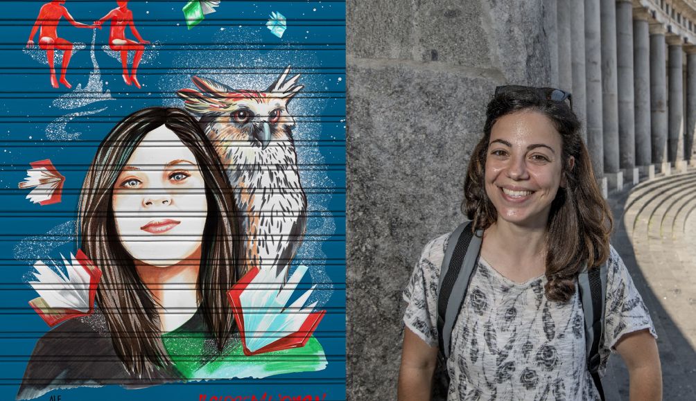 Rosita (left) and Daniela (right) support ActionAid’s coronavirus response in Italy.