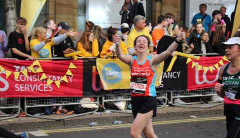 ActionAid supporter runs the London Marathon 2022