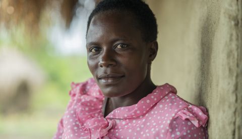Doreen, originally from Democratic Republic of Congo (DRC), is a community leader in Imvepi Refugee Settlement, Uganda.