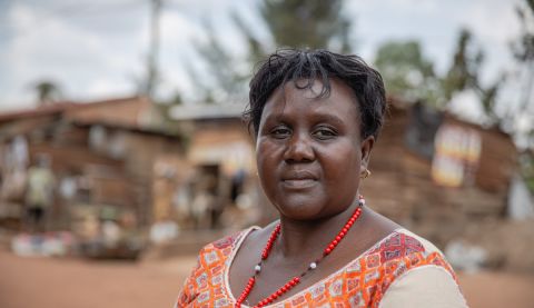 Florence is the Executive Director of the ActionAid-supported Tusitukirewamu Women’s Network in Kampala, and she believes that violence against women and girls must end with her. 
