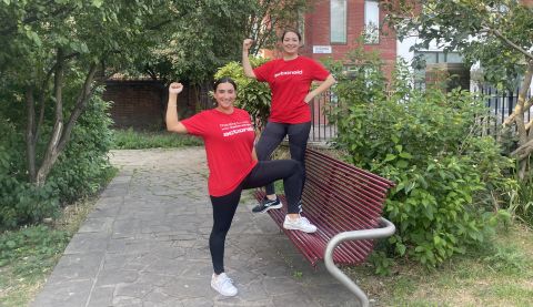 ActionAid staff get ready to take on The 137 Challenge