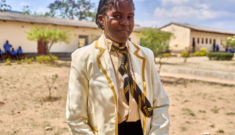 Pearl, 16, is head girl at her school in rural Zimbabwe, where chronic underfunding and climate shocks are threatening girls’ futures.