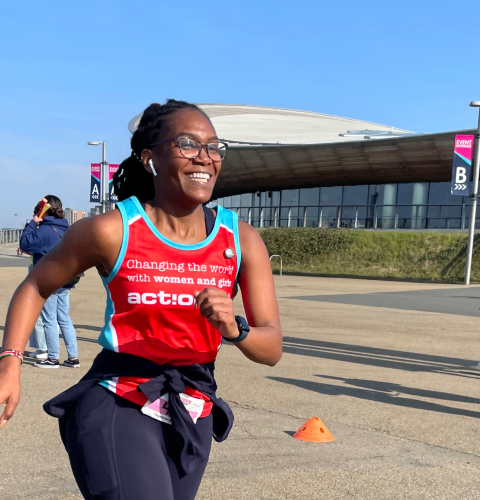 ActionAid supporter Mary takes on the Women's Run Series