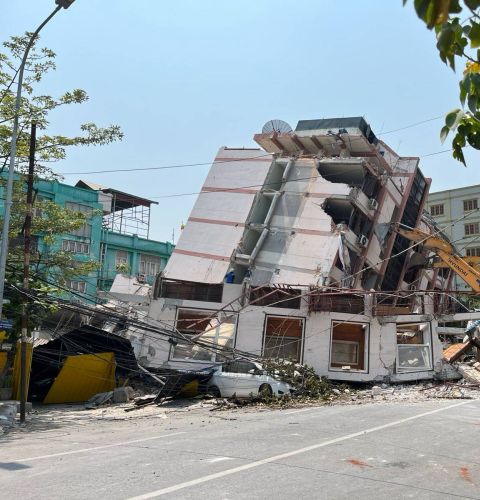 80% of Mandalay has been destroyed in the recent Myanmar earthquake.