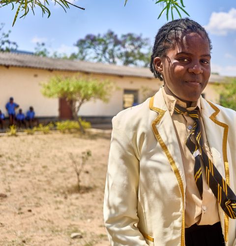 Pearl, 16, is head girl at her school in rural Zimbabwe, where chronic underfunding and climate shocks are threatening girls’ futures.