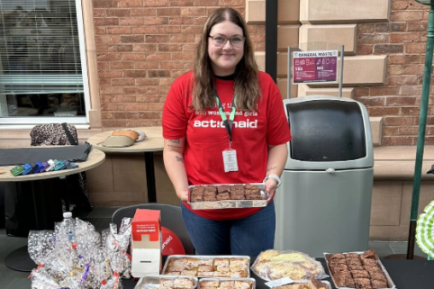 ActionAid supporter hosts a bake sale